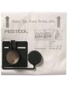 Sac filtre FIS-CT 44 SP VLIES/5 - Festool