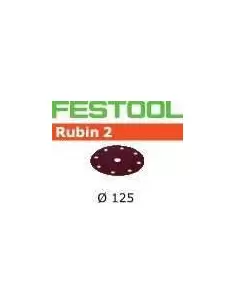 Abrasifs STF D125/8 P100 RU2/50 - Festool