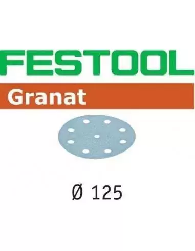 Abrasifs STF D125/8 P180 GR/10 - Festool