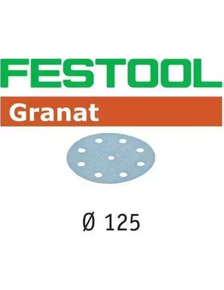Abrasifs STF D125/8 P240 GR/100 - Festool