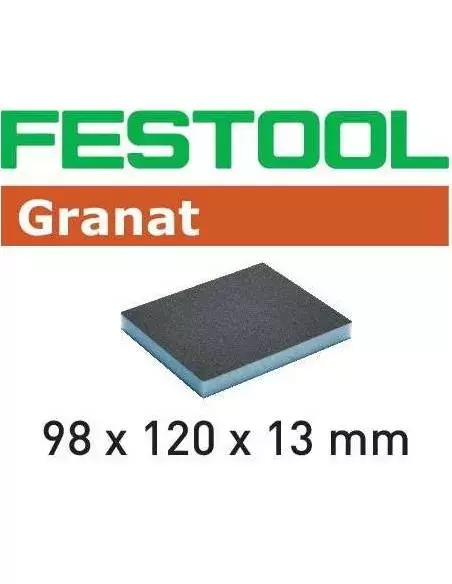 Éponge de ponçage 98x120x13 60 GR/6 - Festool