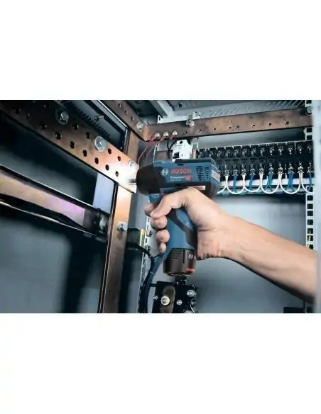 Boulonneuse à chocs sans fil GDS 12V-115, 2x3,0Ah, L-BOXX - Bosch