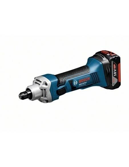 Meuleuse droite sans fil GGS 18 V-LI, 2 batteries 5,0 Ah, L-BOXX - Bosch
