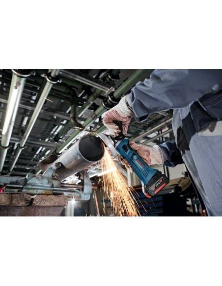 Meuleuse sans fil GWS 18-125 V-LI solo Click&Go, L-BOXX - Bosch