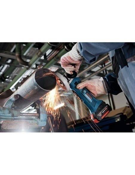 Meuleuse sans fil GWS 18-125 V-LI solo Click&Go, L-BOXX - Bosch