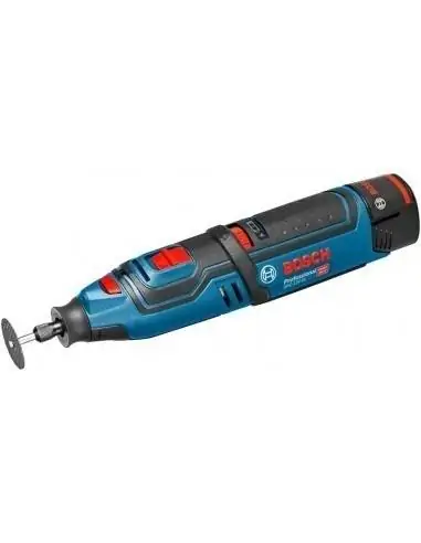 Outil rotatif multifonctions sans fil GRO 12V-35 , 2 batteries 2,0 Ah, L-BOXX - Bosch