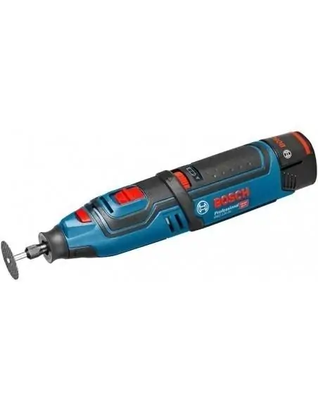 Outil rotatif multifonctions sans fil GRO 12V-35 , 2 batteries 2,0 Ah, L-BOXX - Bosch