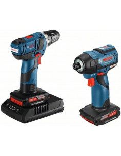 Pack perceuse-visseuse sans-fil GSR 12V-20 + visseuse à chocs sans-fil à induction GDR 12V-110 - Bosch
