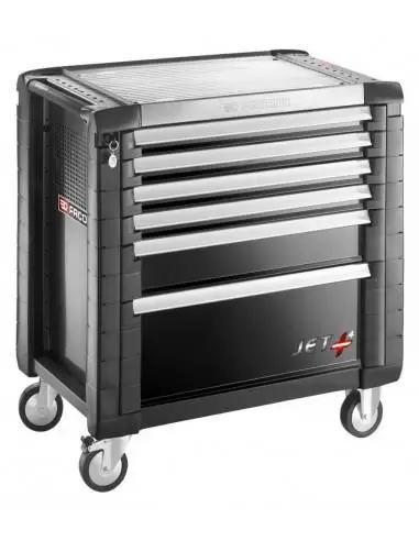 Servantes JET+ 6 tiroirs - 4 modules par tiroir - JET.6GM4 - Facom