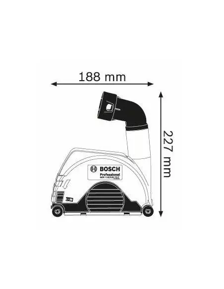 Système d’aspiration de poussière GDE 115/125 FC-T - Bosch