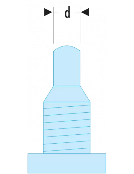 126.E - Jeux de 2 ergots de rechange pour clés 126A - 126.E180 - Facom