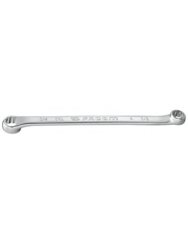 56L - Clés polygonales longues contrecoudées inclinées 10° pouces - 56L.5/8X3/4 - Facom