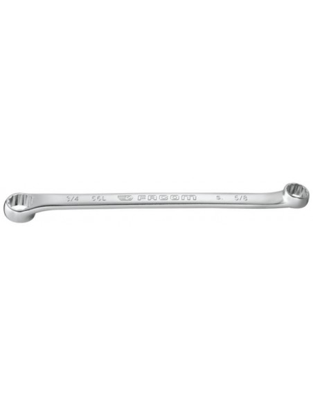 56L - Clés polygonales longues contrecoudées inclinées 10° pouces - 56L.5/8X3/4 - Facom