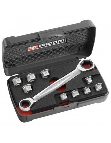 Coffret de serrage plat "11 en 1" - 464.J1 - Facom