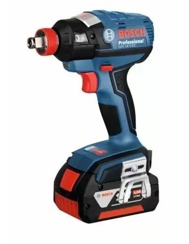 Visseuse à chocs sans fil GDX 18 V-EC, 2 batteries 5,0 Ah, L-BOXX - Bosch