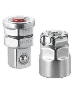 Lot de 2 adaptateurs pour clés 10 mm vers carré 1/4" - 467.ADAPT10MM - Facom