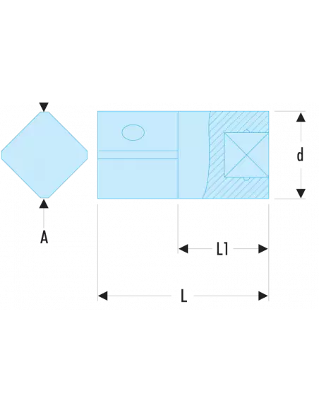 Augmentateur 1/2" à 3/4" - S.232B - Facom