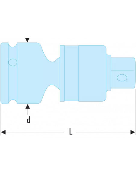 Cardan impact 1"1/2 - NG.240A - Facom