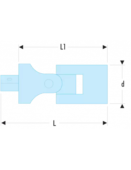 Cardan universel 1/2" - S.240A - Facom