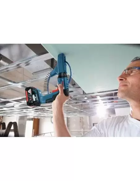 Visseuse spécial plaquiste sans fil GSR 18 V-EC TE, 2 batteries 5,0 Ah, L-BOXX - Bosch