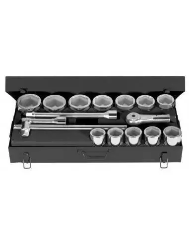 Coffret douilles 1" - 6 pans en pouces - M.431U - Facom