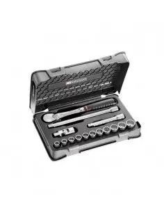 Coffret douilles 1/2" 12 pans en pouces - 15 pièces - SL.161-1P12U - SL.161-1P12U - Facom