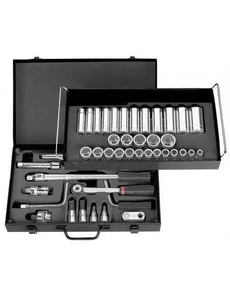 Coffret douilles 1/2" 12 pans en pouces - S.450UP - S.450UP - Facom