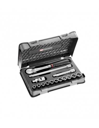 Coffret douilles 1/2" 6 pans en pouces - 15 pièces - SL.161-1P6U - SL.161-1P6U - Facom