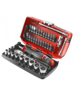 Coffret douilles 1/4" 6 pans métriques - RL.NANO1 - RL.NANO1 - Facom