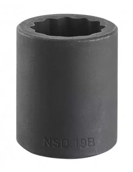 NSD.B - Douilles impact 1/2” 12 pans métriques - NSD.10B - Facom