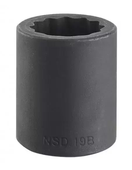 NSD.B - Douilles impact 1/2” 12 pans métriques - NSD.18B - Facom