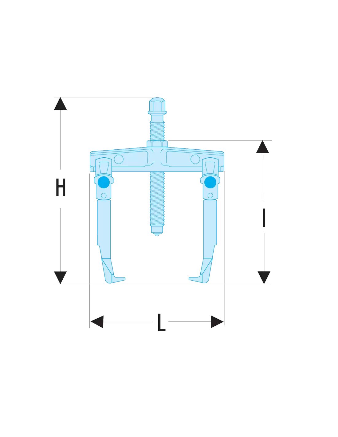FACOM Extracteur hydraulique en kit 10 t : : Bricolage