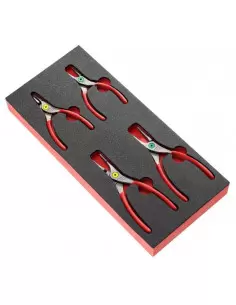 Module mousse 4 pinces pour Circlips® - MODM.PCSN - Facom