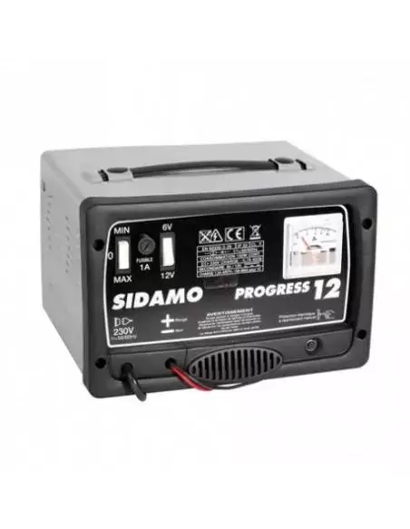 Chargeur de batterie PROGRESS 12 - 230V 150W - 20303017 - Sidamo