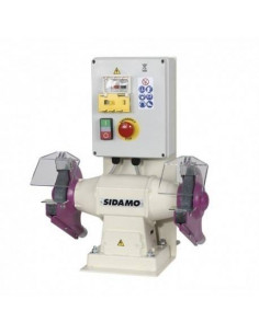 Touret à meuler avec frein 119 FR D. 150 mm - 400V 550W - 20113036 - Sidamo