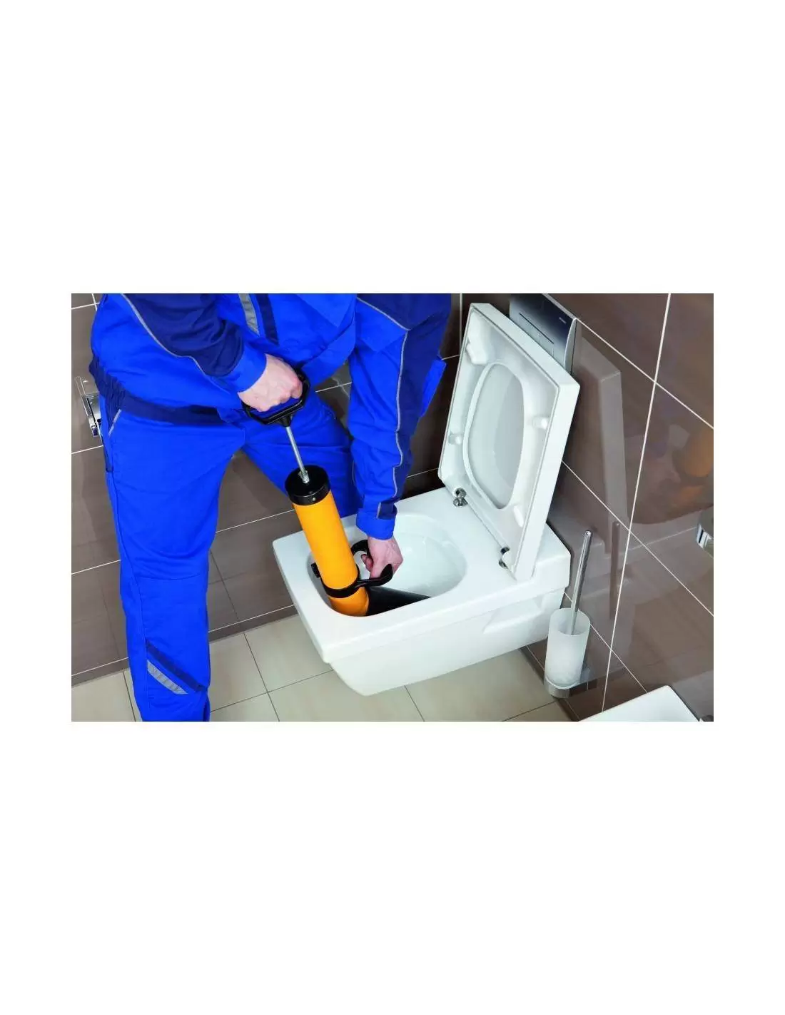 Deboucheur Canalisation Pompe A Vide Manuel Haute Pression 70 Mm Toilette  Evier