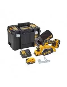 Rabot XR 18V 5Ah Li-Ion Brushless - 2 batteries - coffret TSTAK - DCP580P2 - Dewalt