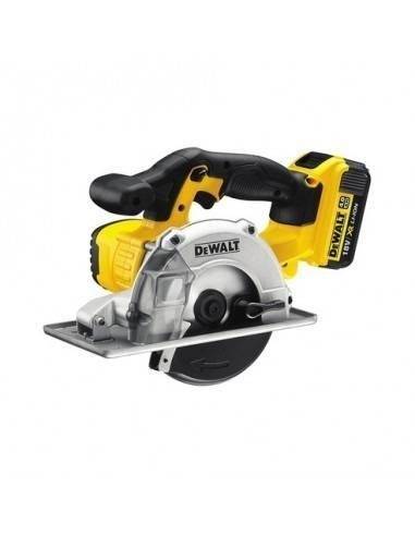 Scie circulaire metal XR 18V 4Ah Li Ion 173mm 2 batteries coffret DCS373M2 Dewalt IFD Outillage