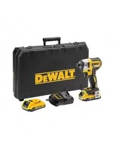 Visseuse à chocs XR 18V 2Ah Li-Ion Brushless - 3 vitesses - 2 batteries - coffret TSTAK - DCF887D2 - Dewalt