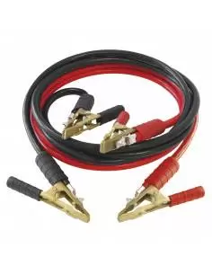 Câbles de démarrage 500 A - 3 m / 25 mm² Pinces laiton - 564015 - GYS
