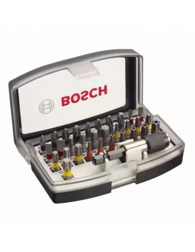 Coffret de 37 embouts de vissage - longueur embouts 75 mm BOSCH