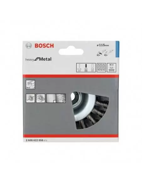 Brosses coniques Ø 115mm - 2608622058 - Bosch