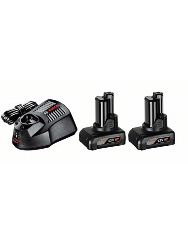 Véritable Bosch Gal1230cv 12v 10,8v Batterie Lithium-Ion Chargeur 30 Min