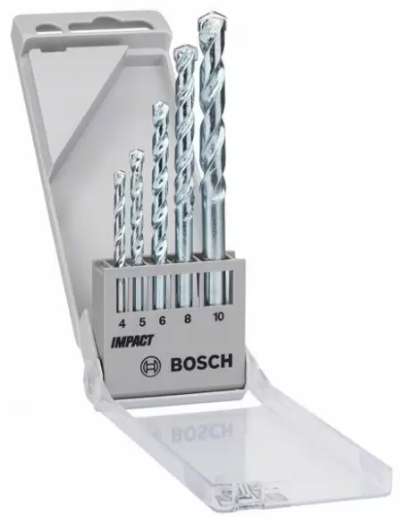 Coffret assortiments de forets CYL-1 diam 4 à 10 (5 pièces) - 1609200228 - Bosch