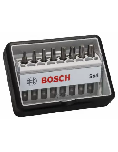 Coffret d’embouts de vissage Robust Line qualité extra-dure (8 pièces) - 2607002569 - Bosch