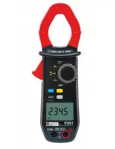 Pince ampèremétrique multimètre F201 TRMS 600AAC - P01120921 - Chauvin Arnoux