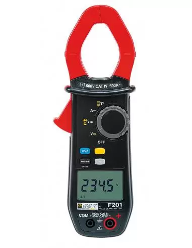 Pince ampèremétrique multimètre F201 TRMS 600AAC - P01120921 - Chau