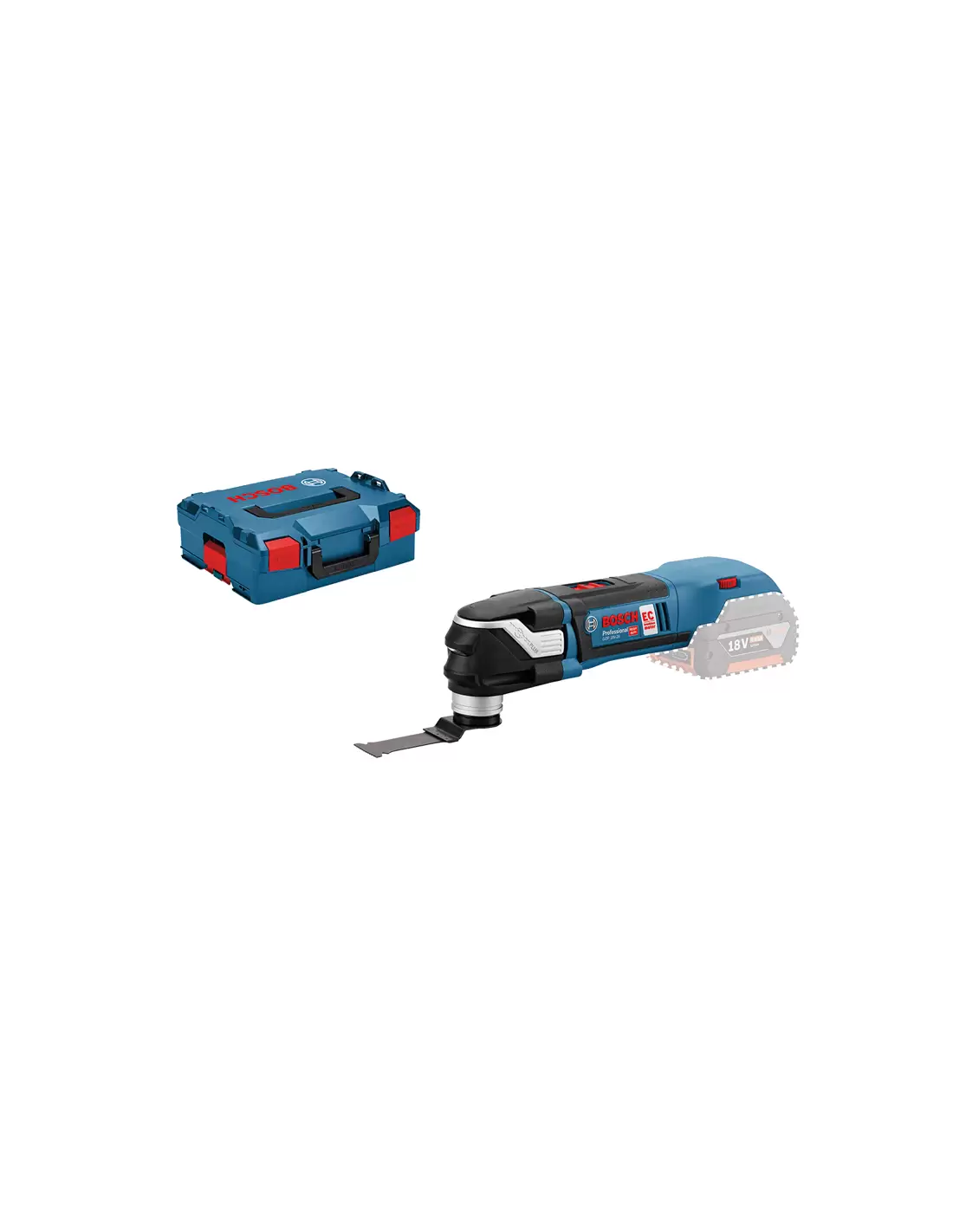 D coupeur ponceur GOP 18V 28 Solo Coffret L BOXX 06018B6001 Bos