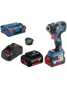 Visseuse à chocs sans fil GDR 18V-200C 5.0Ah (connectable) Coffret L-BOXX - 06019G4100 - Bosch