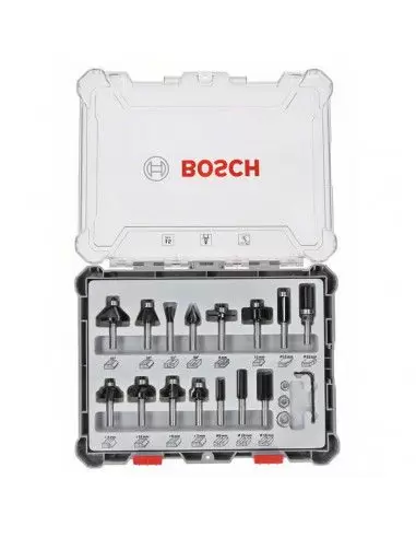 Bosch Accessories 15 pièces Jeu de mèches mixtes…